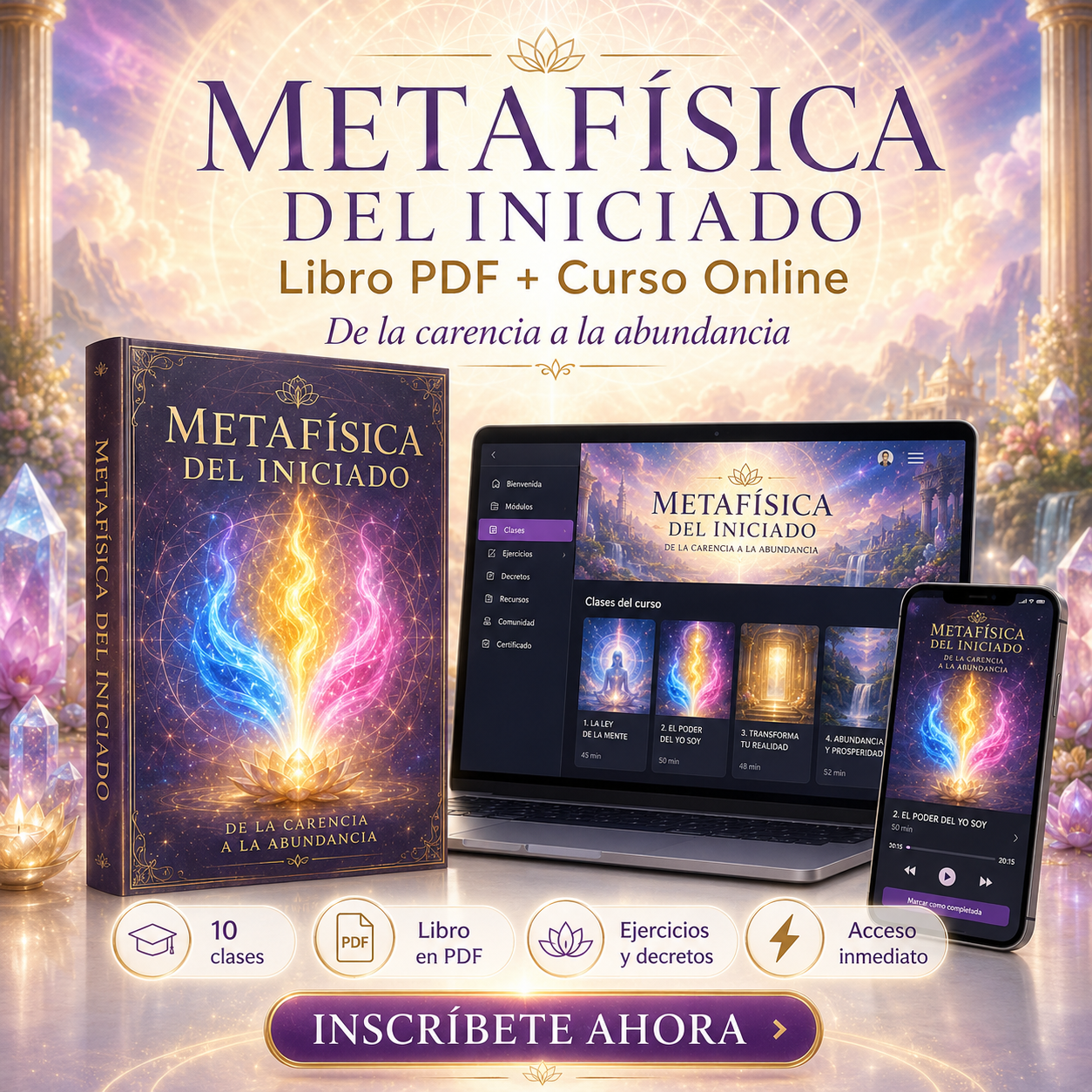 Metafísica del Iniciado: Libro PDF + Curso Online